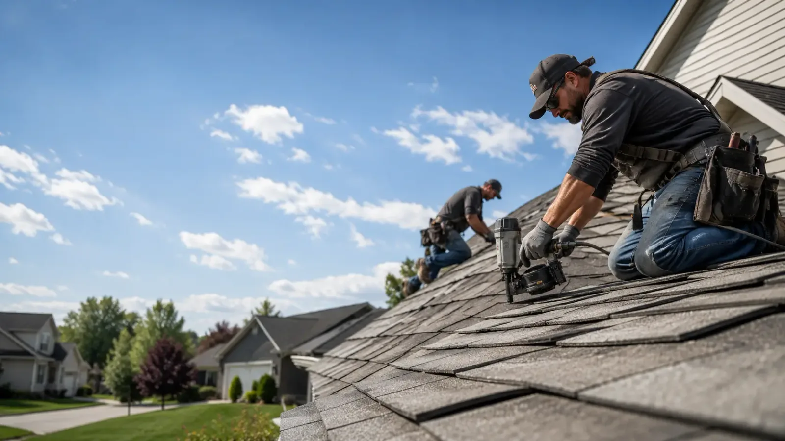 Storm Damage Roof Repair in El Paso, IL near me